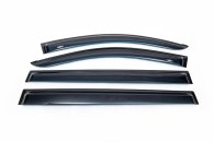 Вітровики Mitsubishi Pajero Sport 2008-2015, HIC (4 шт)