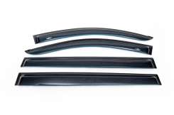 Вітровики Mitsubishi Pajero Sport 2008-2015, HIC (4 шт)