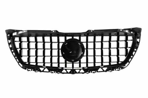 Передня решітка Panamericana GT Panamericana чорна Mercedes Sprinter W906 2013-2018, Cixtai