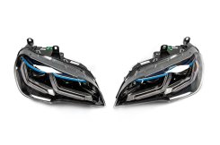 Передние фары Full LED LASER BMW X5 E70 2007-2013, GBT (2 шт)
