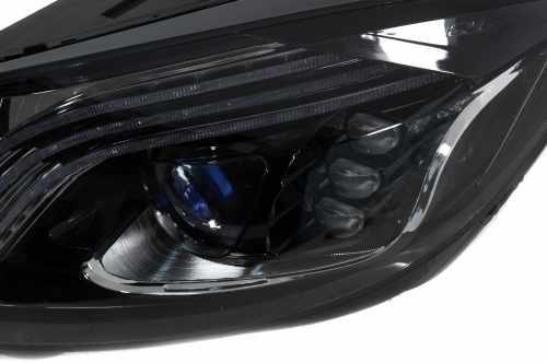 Передние фары 2014-2017 Mercedes S-class W222 2013-2022, дизайн рестайлинг, GBT