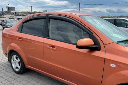 Вітровики Chevrolet Aveo T250 2005-2011, седан, HIC (4 шт)
