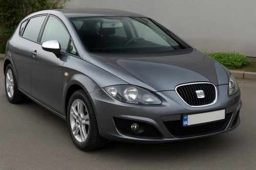 Накладки на дзеркала Seat Leon 2005-2012, нержавіюча сталь, Carmos (2 шт)