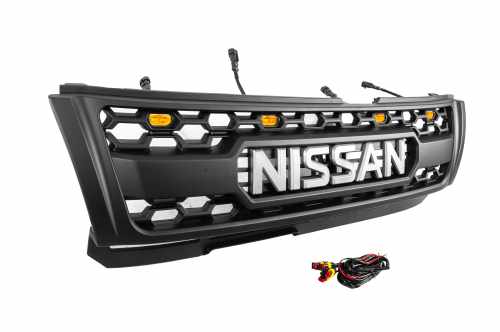 Решётка радиатора (OffRoad) Nissan Patrol Y61 1997-2001, GBT