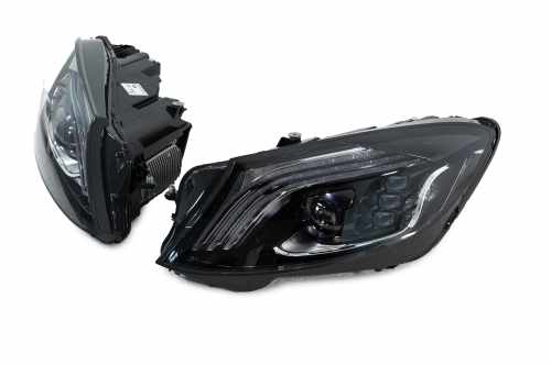 Передние фары 2014-2017 Mercedes S-class W222 2013-2022, дизайн рестайлинг, GBT
