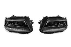 Передние фары Full LED Volkswagen Tiguan AD1 2016-2023, для 2016-2020, GBT (2 шт)