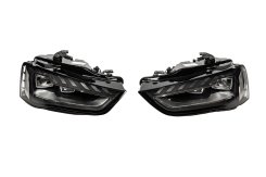 Передние фары с модулями Full LED Audi A4 B8 2012-2015, Halogen to LED, GBT (2 шт)