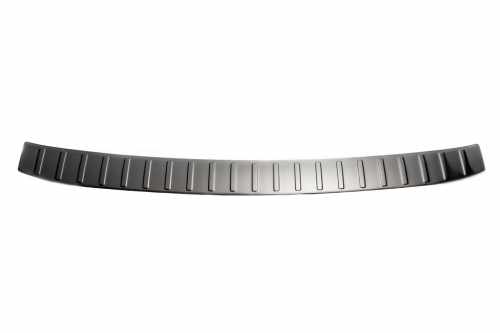 Накладка на задній бампер Fiat Punto Grande/EVO 2012-2018, нержавіюча сталь, Carmos