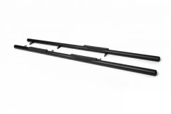 Боковые трубы Volkswagen Touran 1T 2010-2015, чёрные, нержавеющая сталь, CAN (2 шт)