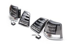Задняя оптика 2007-2015 (BlackEdition) для Toyota Land Cruiser 200
