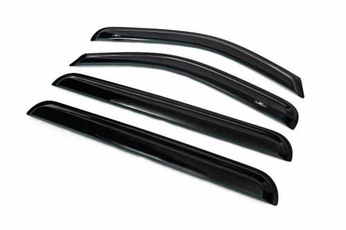 Ветровики Nissan Pathfinder R51 2005-2014, HIC (4 шт)