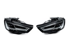 Передние фары Full LED Audi A3 8V 2012-2020, для XENON, 2012-2016, GBT (2 шт)