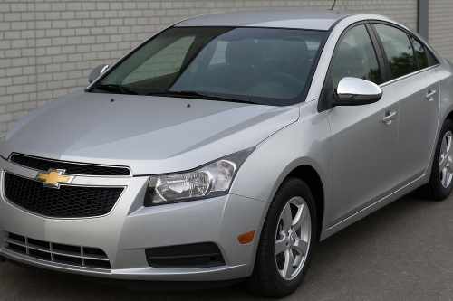 Накладки на дзеркала Chevrolet Cruze 2009-2015, нержавіюча сталь, Carmos (2 шт)
