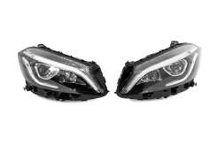Передние фары Full LED Mercedes A-class W176 2012-2018, GBT (2 шт)