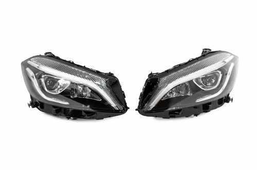 Передні фари Full LED Mercedes A-class W176 2012-2018, GBT (2 шт)