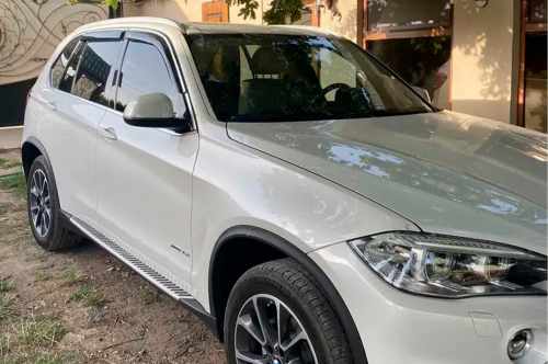 Вітровики BMW X5 F15 2013-2018, з хромованим молдингом, HIC (4 шт)