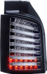 Задні ліхтарі хром LED tube для Volkswagen T5 2003-2015