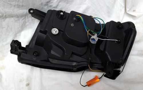Передні фари FULL LED стиль Defender для Nissan Patrol Y61 2005+