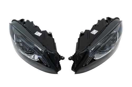 Передние фары 2014-2017 Mercedes S-class W222 2013-2022, дизайн рестайлинг, GBT