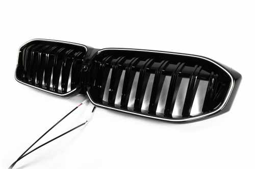 Ніздрі 1-Bar LED (чорний глянець) BMW 3 серія G20/G21 2022+, GBT