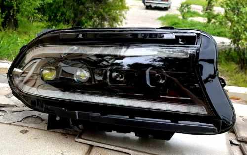 Передні фари FULL LED стиль CP для Dodge Charger 2015+