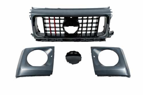 Решетка радиатора Rocket Mercedes G class W463 2018-2024, Cixtai