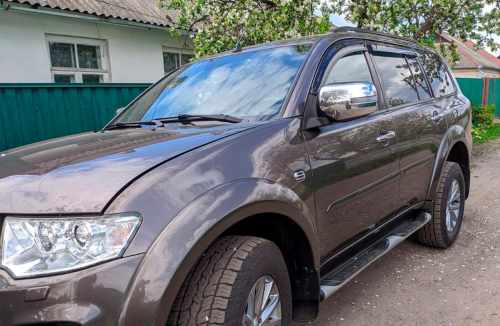 Вітровики Mitsubishi Pajero Sport 2008-2015, HIC (4 шт)