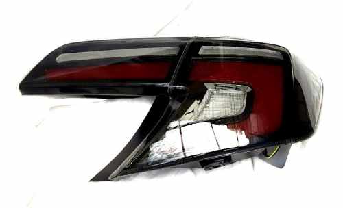 Задні ліхтарі LED червоно-чорні стиль WX для Toyota Camry V50 USA 2012-2017