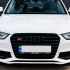 Передняя Черная решетка S-Style Audi A4 B8 2012-2015, GT Tuning — фото 2