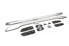 Рейлінги Toyota Land Cruiser Prado 150 2009-2023, сірі, оригінальний дизайн, Niken (2 шт)