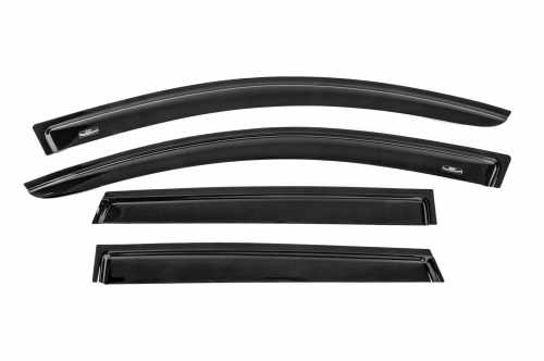 Ветровики Nissan Qashqai 2007-2014, 7 мест, HIC (4 шт)