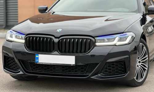 Ніздрі 1 Bar (чорний глянець) BMW 5 серія G30/G31 2021+, GBT