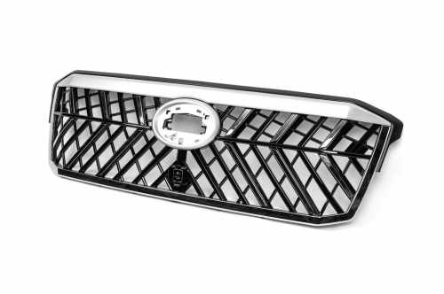Передняя решетка Wald Toyota Land Cruiser 300 2021+, 1234 Upgrade