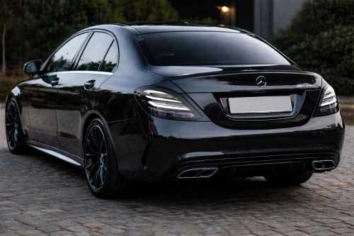 Задні ліхтарі BlackEdition V2 Mercedes C-class W205 2014-2021, GBT (2 шт)
