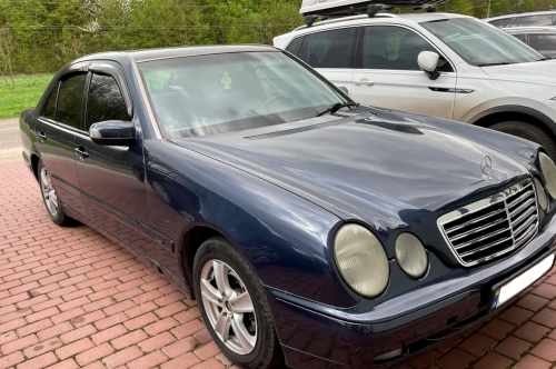 Вітровики Mercedes E-class W210 1995-2002, седан, HIC (4 шт)