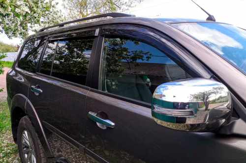 Вітровики Mitsubishi Pajero Sport 2008-2015, HIC (4 шт)