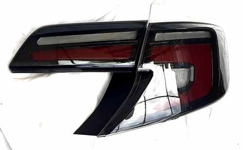 Задні ліхтарі LED червоно-чорні стиль WX для Toyota Camry V50 USA 2012-2017
