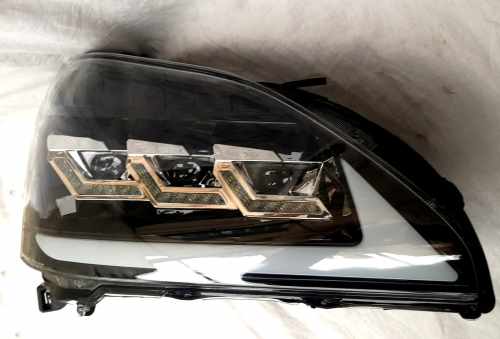 Передние фары Full LED черные CZ для Lexus RX350 2003+