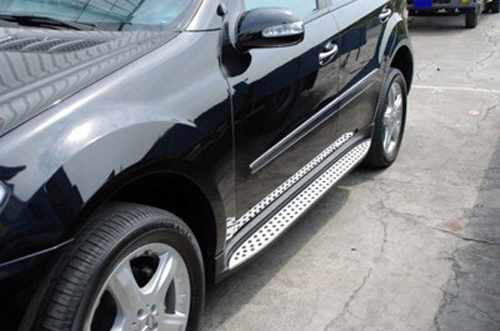 Боковые подножки (пороги) для Mersedes ML 2005-2011 W164 кузов