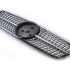 Передняя решетка Diamond Silver Mercedes C-class W203 2000-2007, Cixtai — фото 3