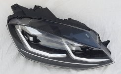 Передние фары FULL LED тюнинг TLZ стиль 7.5 для Volkswagen Golf 7 2014-2017