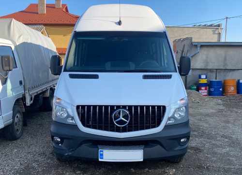 Передня решітка GT Panamericana Хром Mercedes Sprinter W906 2013-2018, Cixtai
