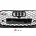 Передняя решетка RS-Style Audi A5 2016-2019, черная, GT Tuning — фото 1