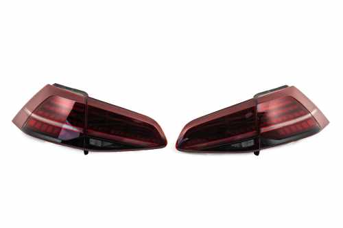 Задні LED ліхтарі Volkswagen Golf 7/E-Golf 5G 2012-2017, GBT (2 шт)
