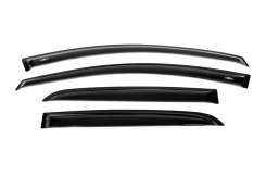 Ветровики Nissan Tiida 2004-2011, седан, HIC (4 шт)