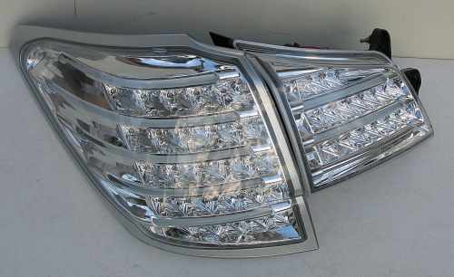 Задні ліхтарі світлодіодні LED хром BR9 для Subaru Outback 2009-2014