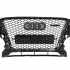 Передня решітка RSQ-Style Audi Q5 2008-2012, чорна з хромом, GT Tuning — фото 4