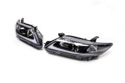 Передние фары LED Toyota Camry XV40 2006-2011, рестайлинг, GBT (2 шт)
