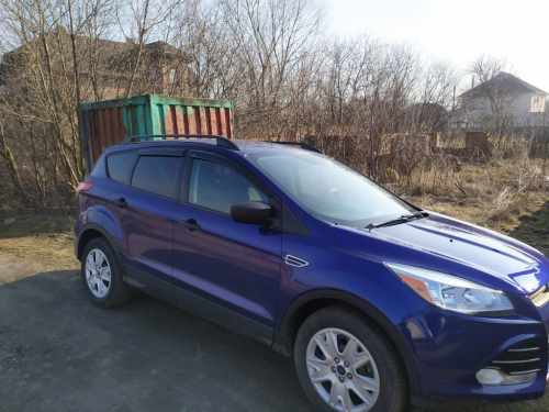 Рейлінги Skyport (чорні) для Ford Kuga/Escape Mk2 2013-2019 рр.