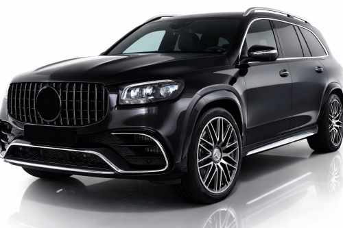 Передняя Решетка (GT Panamericana Черная) Mercedes GLS X167 2019-2023, Cixtai